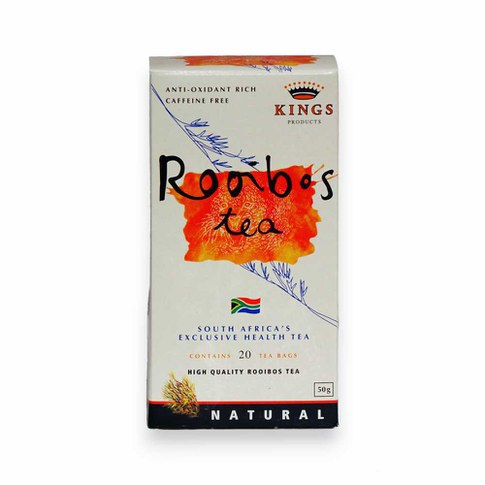 Thé Rooibos naturel pur 50g, sachets de thé