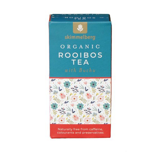 Thé Rooibos Buchu organique 50g, sachets de thé
